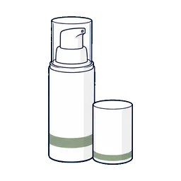 Airless Bottles Metallic Trim customization option icon
