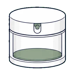 Airless Jars Richer Skincare Formulas cosmetic packaging application icon