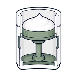 Airless Jars Travel Pack cosmetic packaging application icon