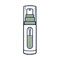 Airless Packaging Creams cosmetic packaging application icon