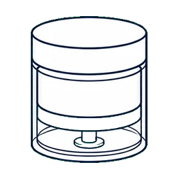 Airless Packaging Piston Route customization option icon