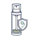Airless Packaging Pump Performance packaging benefit icon