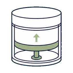 Airless Packaging Dose Control selection advantage icon