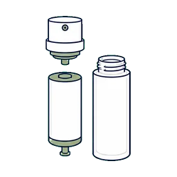 Airless Packaging Refill Planning selection advantage icon
