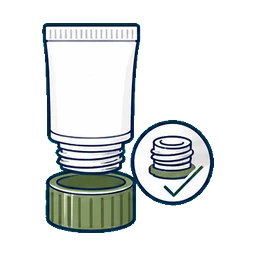Aluminum Tubes Screw cap or nozzle customization option icon