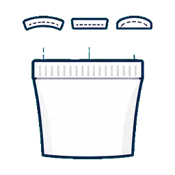 Aluminum Tubes Crimp and tail seal customization option icon