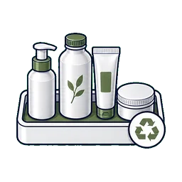 Aluminum Packaging Travel Packs cosmetic packaging application icon