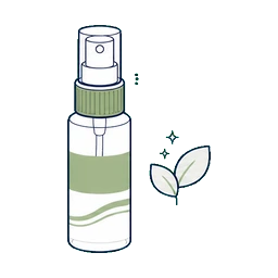 Fine Mist Pump Bottles Facial Spray Bottle cosmetic packaging application icon