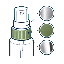 Fine Mist Pump Bottles Collar Finish Matching customization option icon