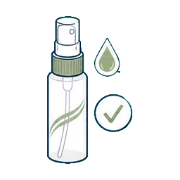 Fine Mist Pump Bottles Formula and Spray Review project process icon