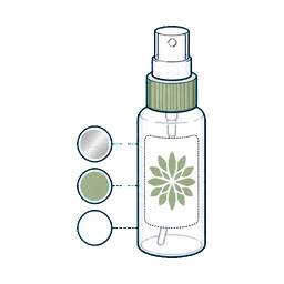 Fine Mist Pump Bottles Finish and Logo Decoration selection advantage icon