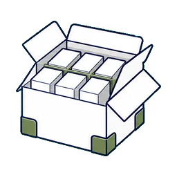 Carton and Set Box Packaging Premium Gift Sets cosmetic packaging application icon