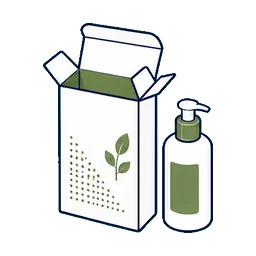 Carton and Set Box Packaging E-commerce Pack-out cosmetic packaging application icon
