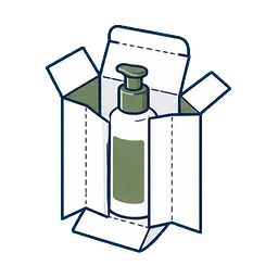 Carton and Set Box Packaging Clear Format Selection selection advantage icon