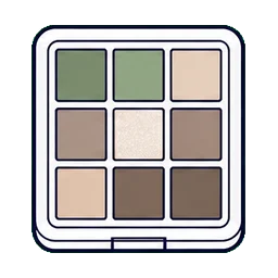 Color Cosmetics Eye Packaging Shade Coding customization option icon