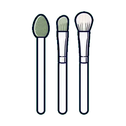 Color Cosmetics Eye Packaging Shell Finish customization option icon