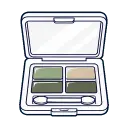 Color Cosmetics Eye Packaging Shade System packaging benefit icon