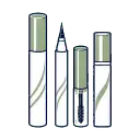 Color Cosmetics Eye Packaging Applicator Fit packaging benefit icon