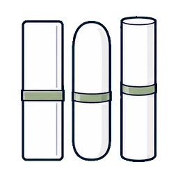 Color Cosmetics Lip Packaging Shell Finish customization option icon