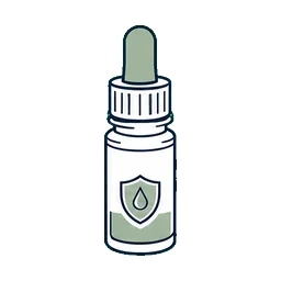 Droppers Serum cosmetic packaging application icon