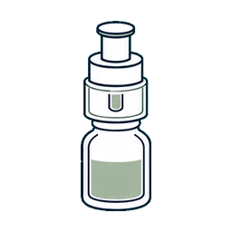 Droppers Facial Oil cosmetic packaging application icon