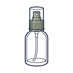 Glass Bottles Serum cosmetic packaging application icon
