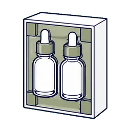 Glass Bottles Fragrance-Style Skincare cosmetic packaging application icon
