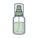 Glass Bottles Clear Shelf Signal packaging benefit icon