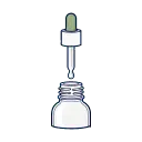 Glass Bottles Frosting Route packaging benefit icon