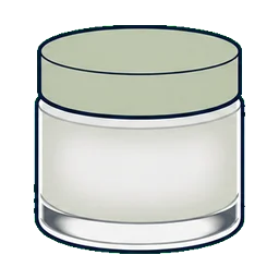 Glass Jars Cream cosmetic packaging application icon