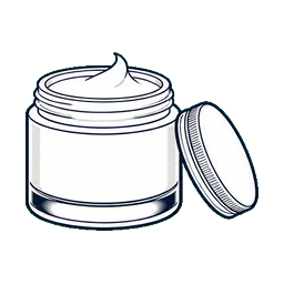 Glass Jars Scrub cosmetic packaging application icon