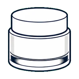 Glass Jars Premium Treatment Skincare cosmetic packaging application icon