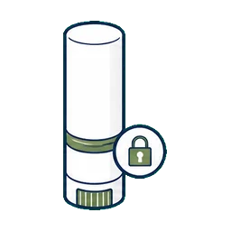Lip Balm Packaging Shell Finish customization option icon
