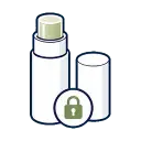 Lip Balm Packaging Cap Retention packaging benefit icon