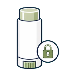 Lip Balm Packaging Mechanism Quality selection advantage icon