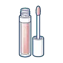 Lip Gloss Packaging Wiper fit packaging benefit icon