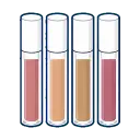 Lip Gloss Packaging Cap decoration packaging benefit icon