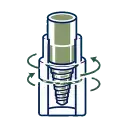 Lipstick Packaging Shade Labeling packaging benefit icon