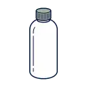 Plastic Bottles Lightweight Ship packaging benefit icon