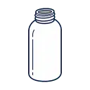 Plastic Bottles PCR Direction packaging benefit icon
