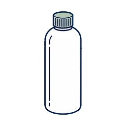 Plastic Bottles Closure Choice selection advantage icon