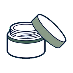 Plastic Jars Balm cosmetic packaging application icon
