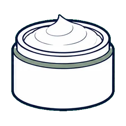 Plastic Jars Scrub cosmetic packaging application icon