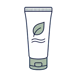 Plastic Tubes Hair Treatment cosmetic packaging application icon