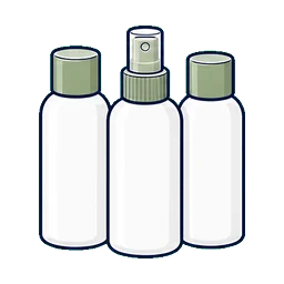 Plastic Packaging Lotion cosmetic packaging application icon