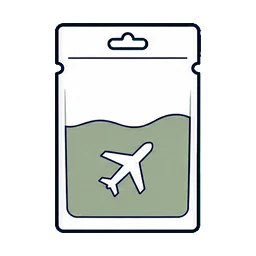 Pouches Refill skincare cosmetic packaging application icon