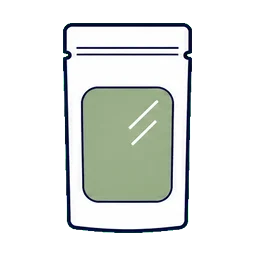 Pouches Zipper or tear notch customization option icon