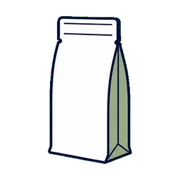 Pouches Carton and packing customization option icon
