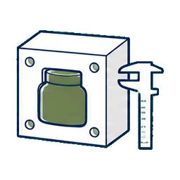 Cosmetic Packaging Products Capacity Options customization option icon