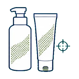 Cosmetic Packaging Products Sample Approval customization option icon